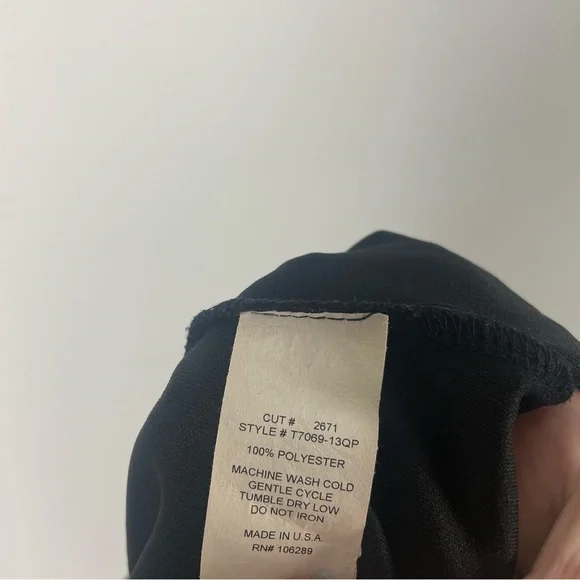 Trixxi Y2K Polka Dot Strapless Asymmetrical Tank Size L - Picture 7 of 9